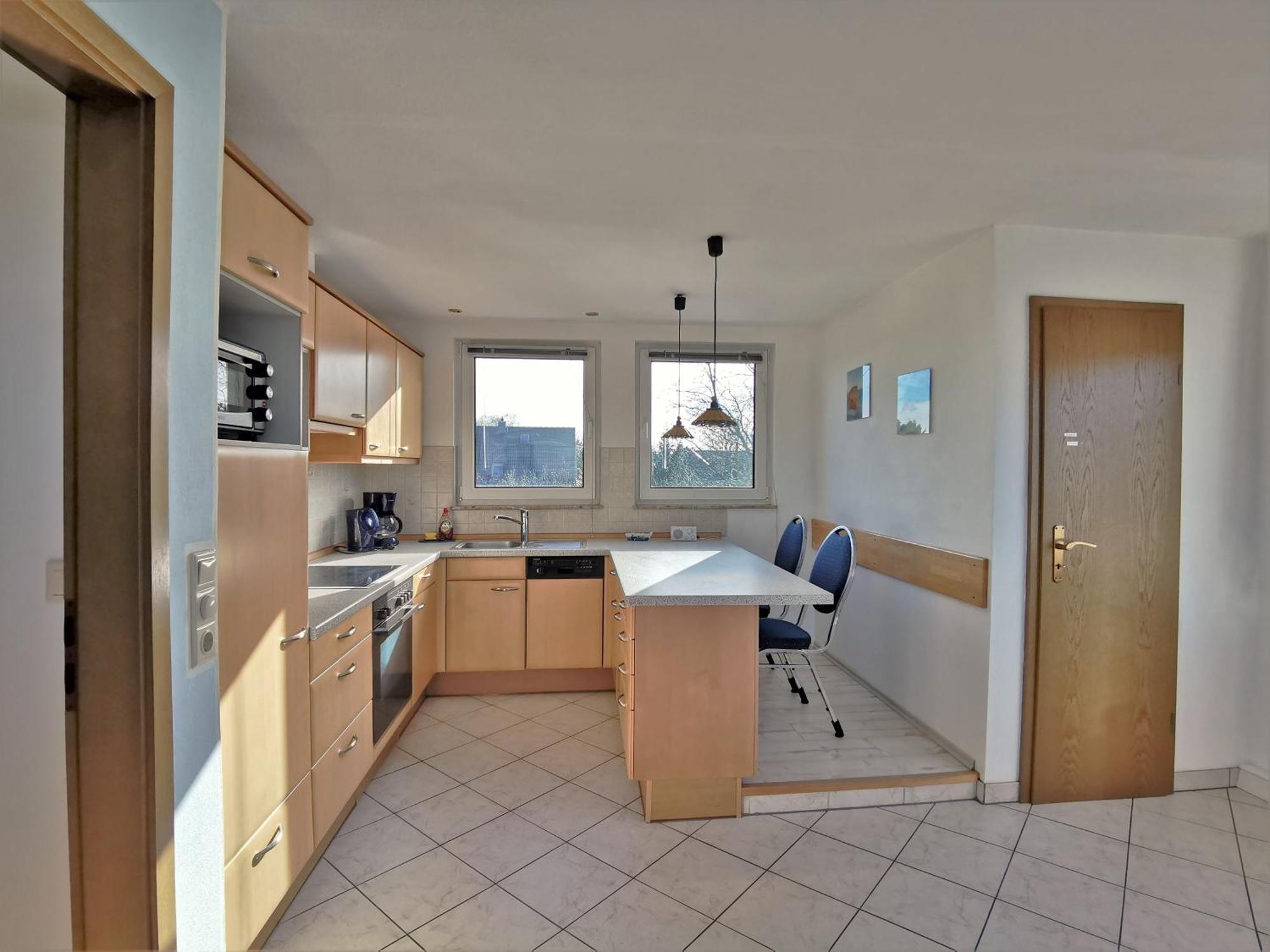 Thiessen - Ferienwohnung Mit Sonnigem Balkon Silberstedt Bagian luar foto