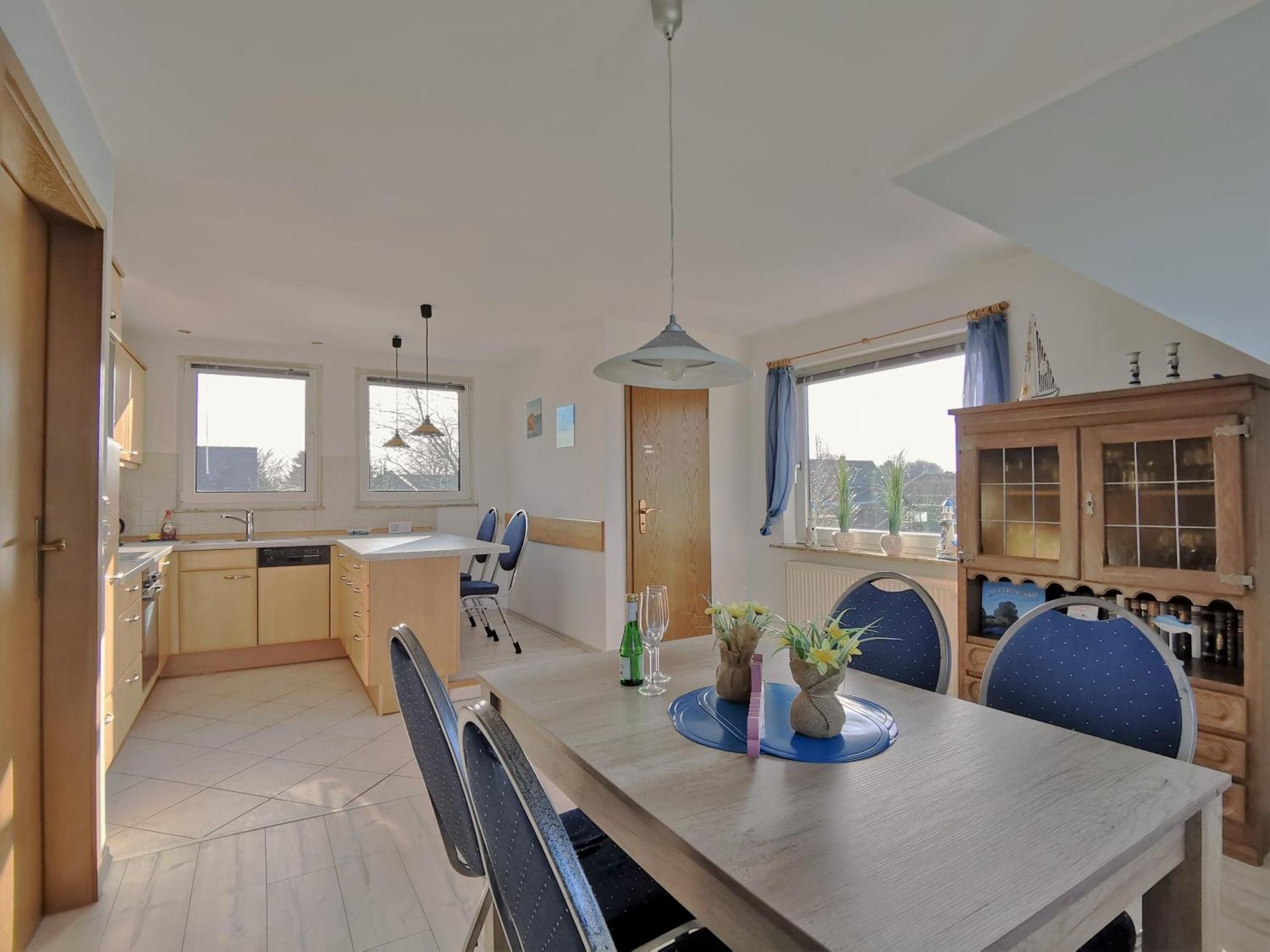 Thiessen - Ferienwohnung Mit Sonnigem Balkon Silberstedt Bagian luar foto